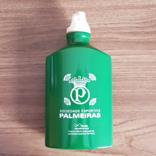 Palmeiras - Cantil de alumínio Oficial NOVO NUNCA USADO