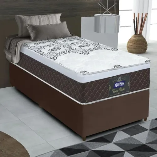 Cama alta Box Gazin New 