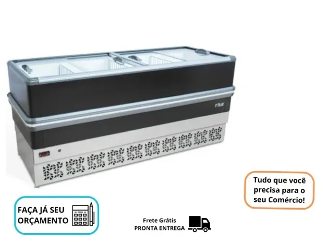 Ilha de congelados Polar 2M Ligth 110/220v