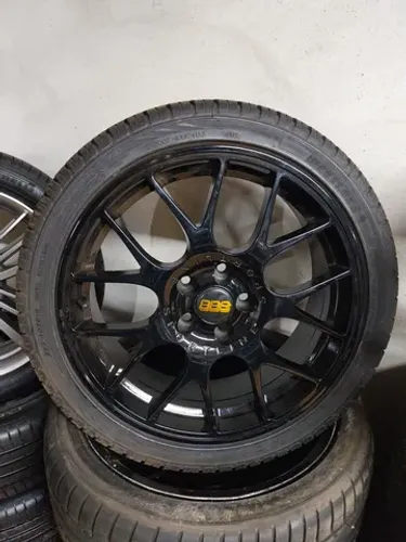 Jg de roda aro 18 5x112 bbs Golf audi bmw + pneus 225/40/18
