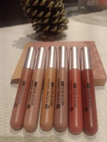 Batom Matte Young Vision - 6 cores.Conjunto