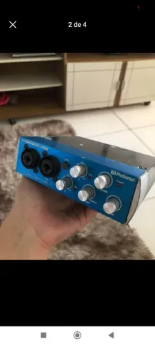 Interface de Áudio Presonus Audiobox USB - Novo