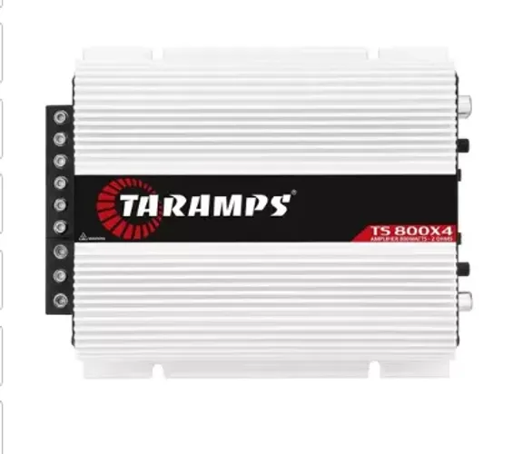 Modulo Taramps Amplificador Som 800w 4 Canais 2 Ohms Ts800x4 Cor Branco