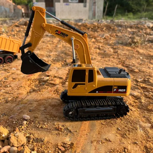Escavadeira de controle remoto 