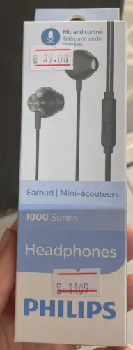 Fone de Ouvido Intra Auricular Taue100bk Preto Loja Coimbra COmputadores Entregamos