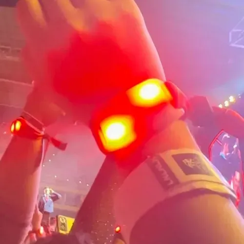 Pulseira Show Soy Rebelde Tour Brasil Rbd Original Com Led