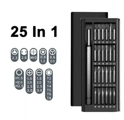 Kit chaves de reparo 25 peças 