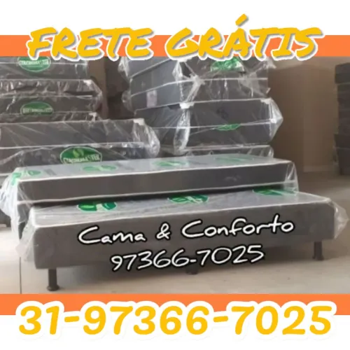 CAMA BOX SOLTEIRO COM AUXILIAR!!! NOVAS !!!! ENTREGA GRÁTIS 