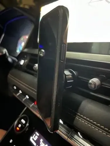Suporte de fixação p/ celular com imã veicular p/ app Uber Pop taxi