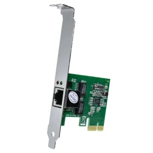 Placa de Rede PCI Express RJ45 10/100/1000Mbps - WZetta