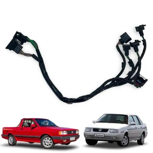 Chicote bicos injetores injeção Mi 1.6 1.8 2.0 original Volkswagen Gol Parati Saveiro