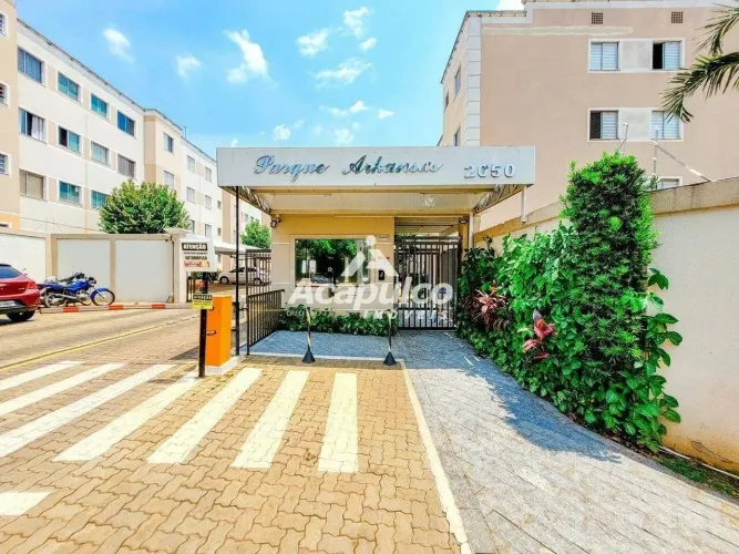 Apartamento para aluguel com 02 quartos e 01 vaga de garagem no Condomínio Parque Arkansas