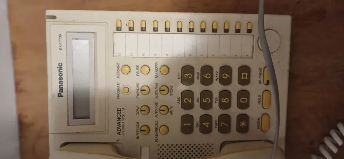 Telefone Fixo Panasonic KX-T7735X