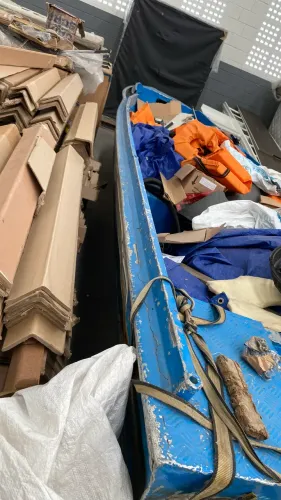 Vendo bote de alumínio