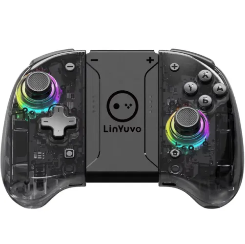Controle Sem Fio Compatível com Nintendo Switch, Switch OLED e Switch Lite - LinYuvo KS37B