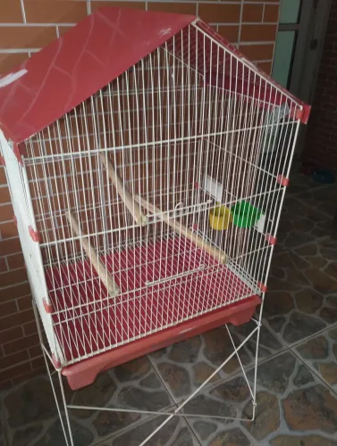 Vendo gaiola para aves de pequeno porte 