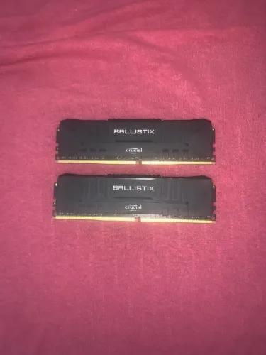 Memória RAM Crucial Ballistix DDR4 8GB (2X4)