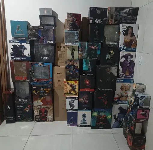 Iron Studios apenas R$ 29 Caixas!! Fotos atualizadas!