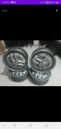 Rodas corcel 3 furos original, 800 reais 