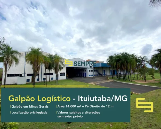 Galpão para vender em Ituiutaba MG