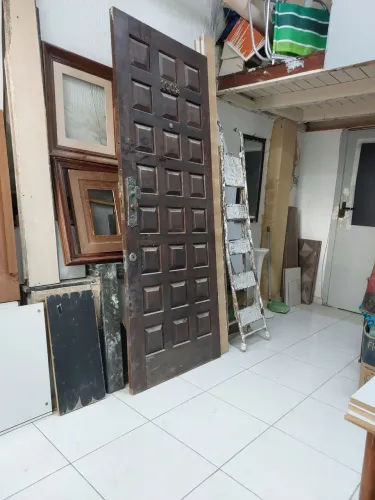 PORTA MADEIRA NOBRE MACIÇA COMPLETA