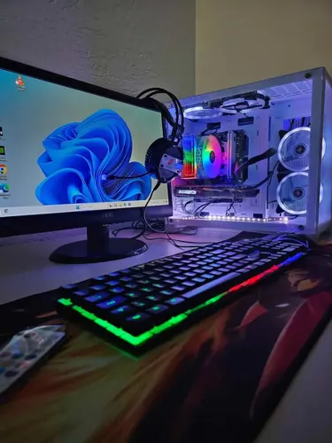 Pc gamer Completo ryzen 5 5500 10x sem juros