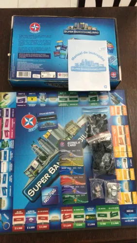 Banco Imobiliário Jogo Tabuleiro 