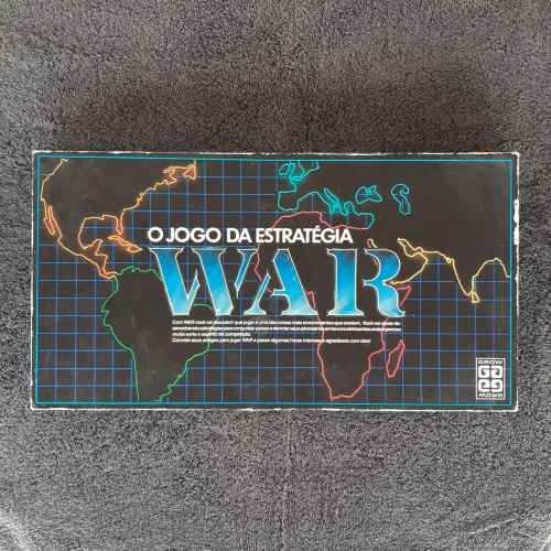 Jogo War Edição de 1986 Completo