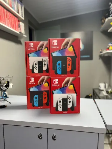 Nintendo Switch Oled Desbloqueado Novo