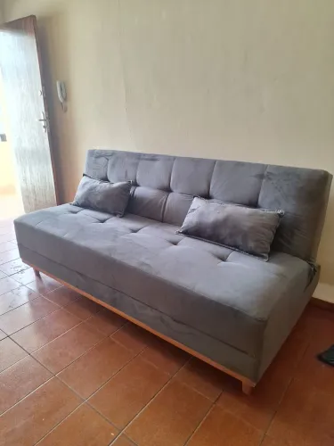 Sofá cama novo frete grátis pagamento na entrega
