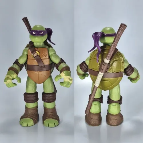 Boneco Tartaruga Ninja Donatello 30 cm - com todos os acessórios (Usado)