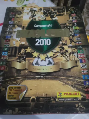 Álbum de figurinhas do Campeonato Brasileiro 2010 - Série A e B