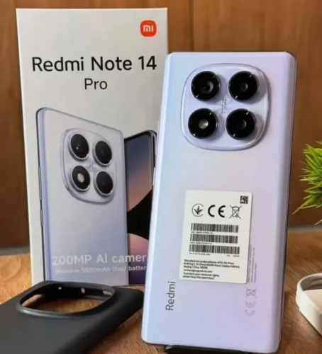 Xiaomi Note 14 pro 5G 256GB 8GB - Roxo ** Lacrado Original + garantia Nota Fiscal 