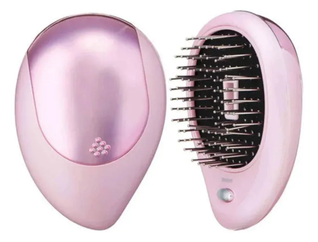 Escova de cabelo iônica anti-frizz 