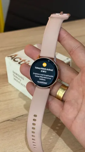 Samsung Galaxy Watch Active 2 40mm Rose BT - Loja física! Com 90 dias de garantia! Até 12x