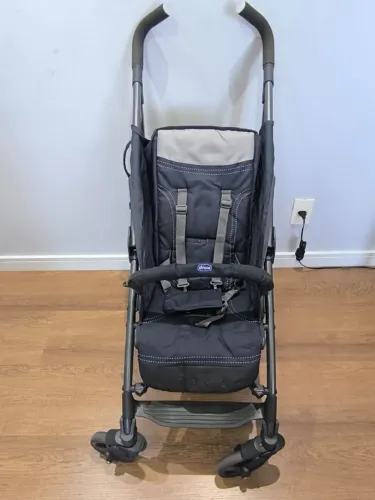 Carrinho De Bebê De Passeio Liteway 4 Basic Jet Black Chicco