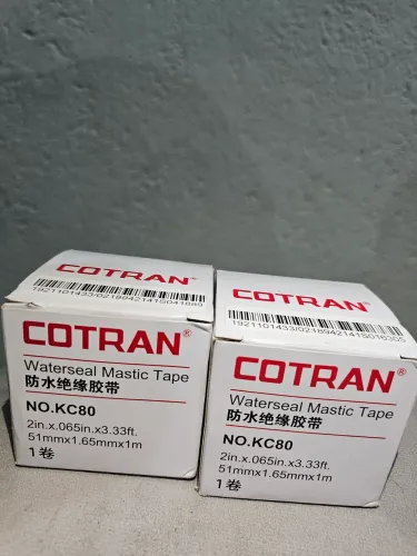 Fita isolante alta tensão waterseal mastic tape cotran