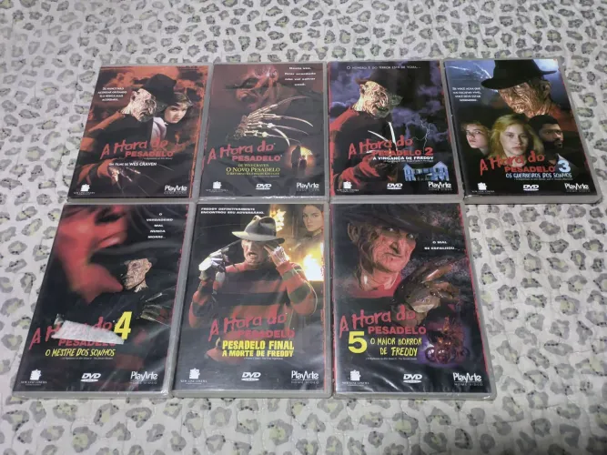 Coleção Filmes A Hora Do Pesadelo 7 Filmes 