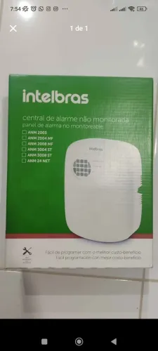 Central alarme anm 24 net