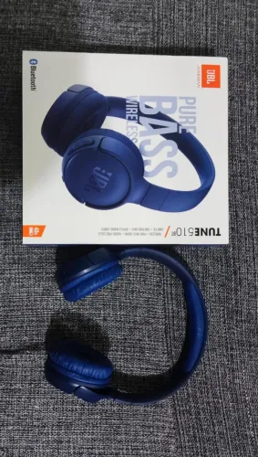 Fone de Ouvido Bluetooth JBL Tune 510BT Azul (Original, semi novo)