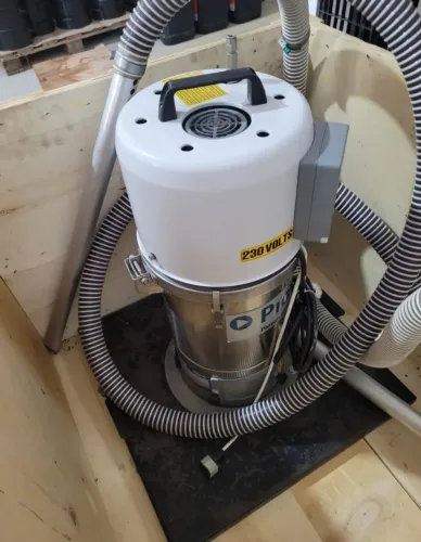 2 alimentadores Pneumáticos pra Plásticos Piovan