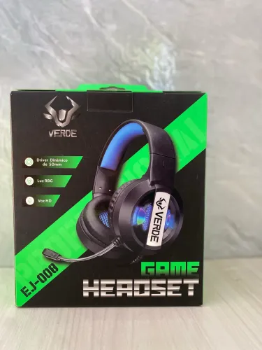 Headset gamer com microfone- ENTREGA A DOMICÍLIO 