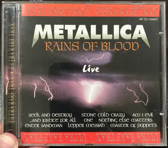 CD METALLICA RAINS OF BLOOD - LIVE 