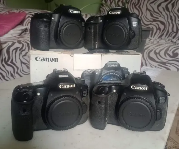 Lote 4 Câmeras Canon 60D
