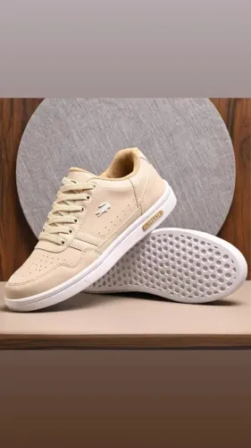 Sapatenis Lacoste Bege