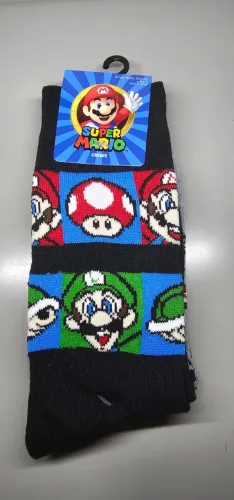 2 Pares de Meias Super Mario Bros - Nintendo