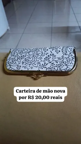 Carteira de mão feminina nova