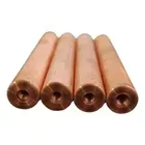 Kit com 4 Barras de Cobre  5/8 x 150mm - Rosca M5 para Ionizador de Piscinas