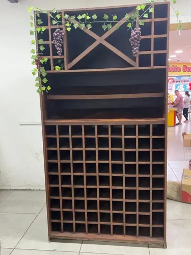 Adega de Vinho em MDF - +100 Garrafas