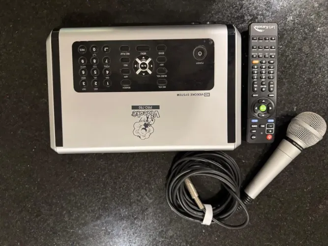 Karaokê Videokê PRO-750 Completo